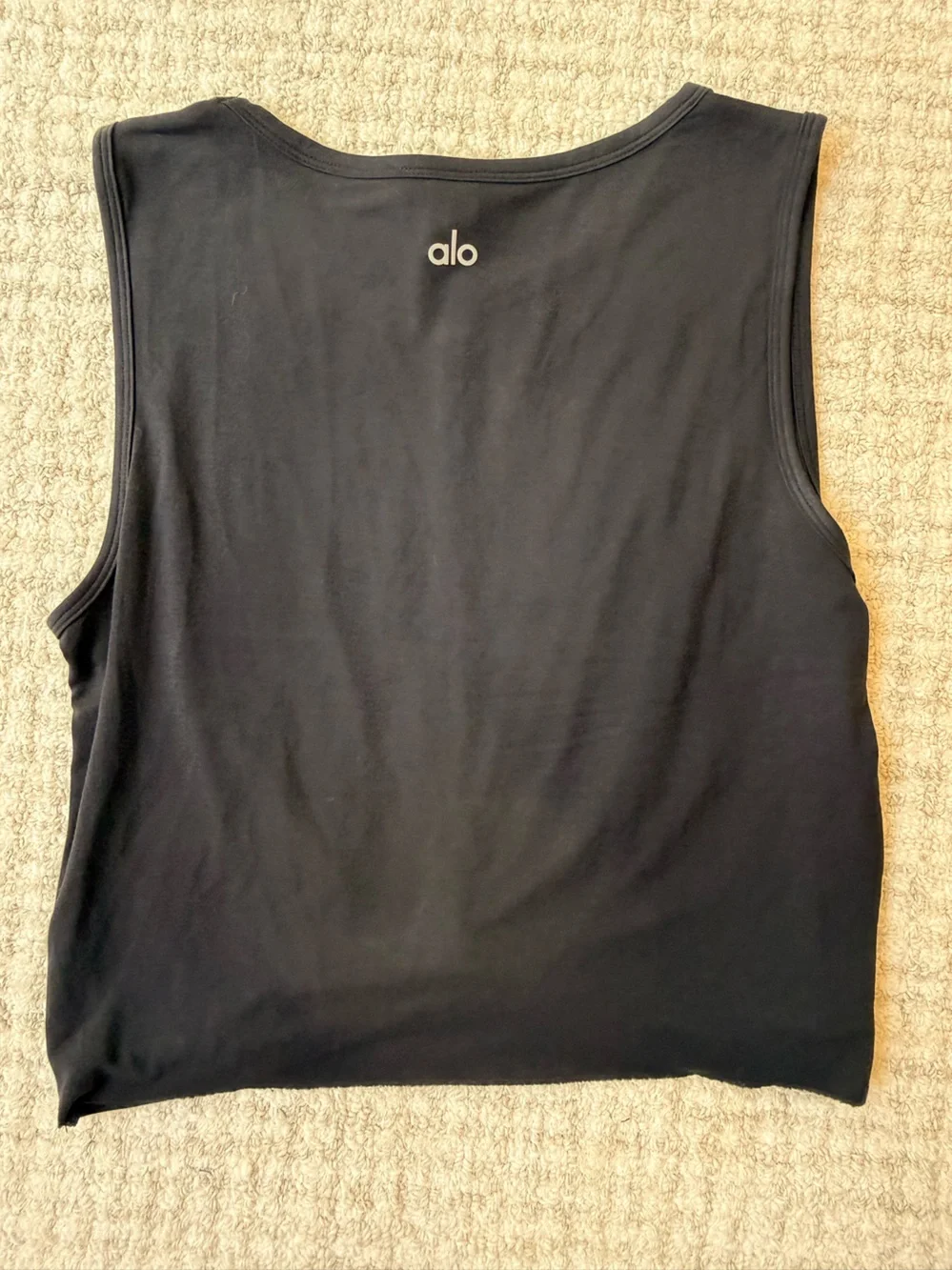 Alo knot tank black (m)